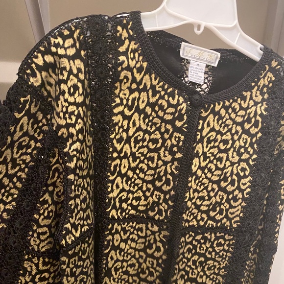 Leather jacket 80% size M dry clean - Picture 1 of 5